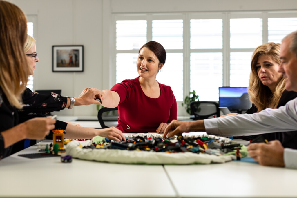 LEGO® SERIOUS PLAY™ facilitating a team building workshop